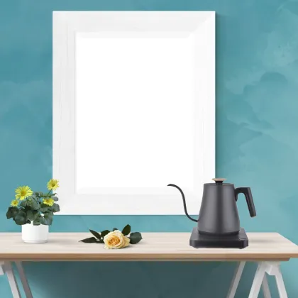 Customized Brand Electric Kettle with Gooseneck Spout