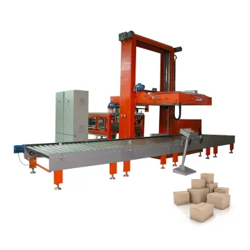 Automatic Case Box and Barrel Palletizer Machine