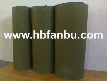 Green color waterproof polyester fabric
