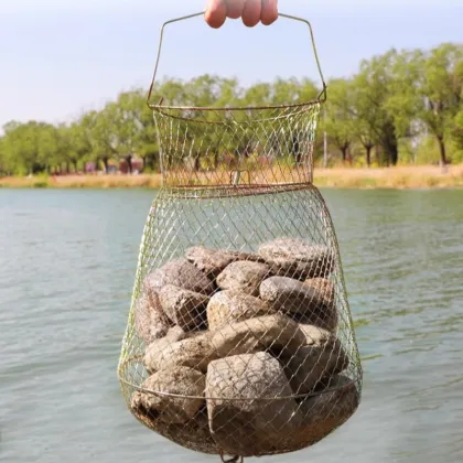 Multifilament Folding Steel Wire Fish Protection Basket
