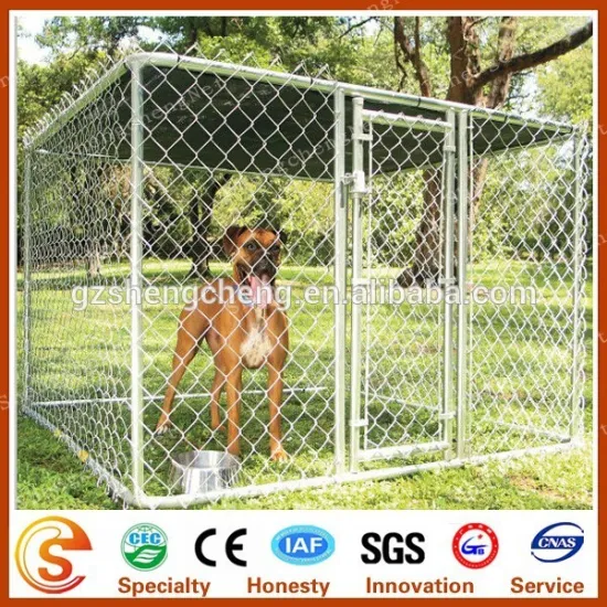 Cheap dog fence Chain link portable dog fence