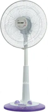 Table and standard electric fan