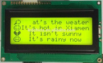 RS232 LCD display Module 20x4 LCD