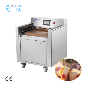 Hoogwaardige Zwitserse rol- en laagcake Automatische rolmachine: precisie en efficiëntie in bakken