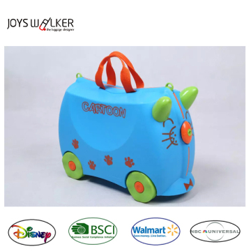 JK-160506Kids luggage animal colorful fashion design luggage with wheels--16"/18"