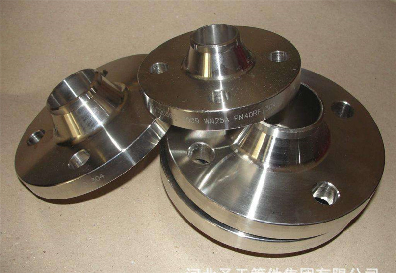 Flange WN Sch80 Aço Inoxidável FF DN25