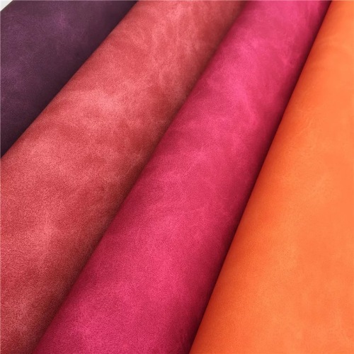 Soft Suede Microfiber Leather for Bag Shoe Lining