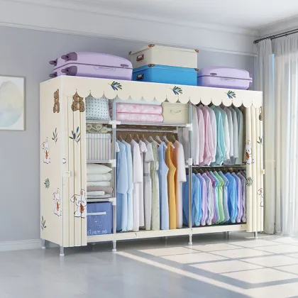 Modern Portable Fabric Adjustable Wardrobe