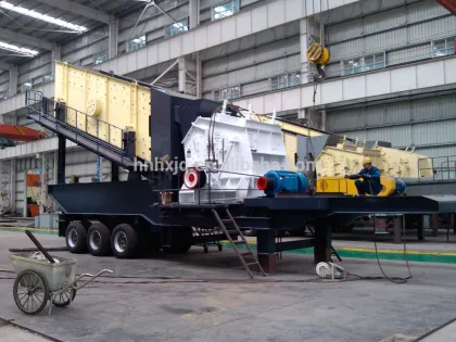 2016 New technology mobile crusher(Mobile plant)