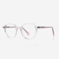 Panto Round Acetate Men's Optical Frames