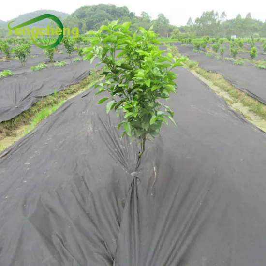 Dustproof anti root non woven weed control fabric