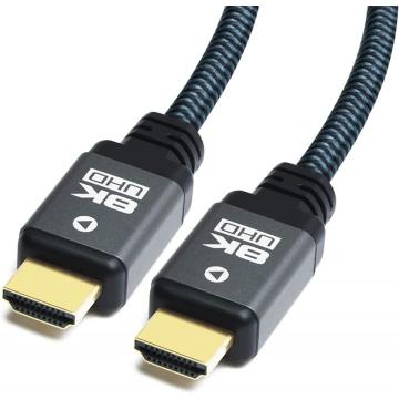 Cordon HDMI 2.1 tressé en nylon