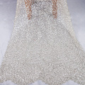 свадебное платье с вышивкой из кружевной ткани