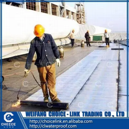 torch applied polyester reinforced APP modified asphalt waterproof roll