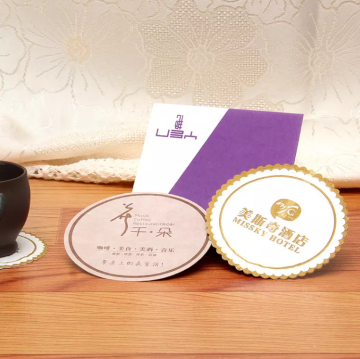 China factory direct sale customized sizes small paper cup mat holder and lid