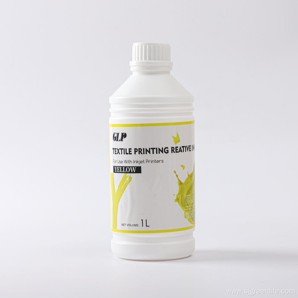 Textile printing reactive ink