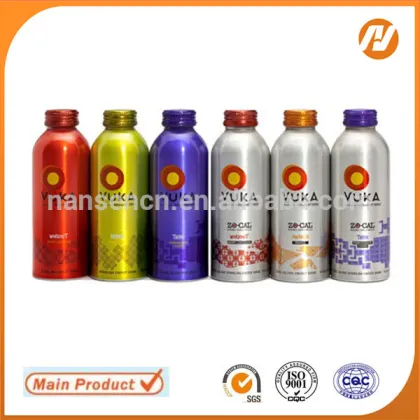 High Grade 2 Oz Aluminium Metal Wine Vodka Bottle Eco-friendly aluminum bottle for chivas whisky 750ml