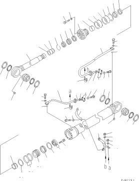 PC1250-8 Boom Cylinder Service Kit 707-99-78740