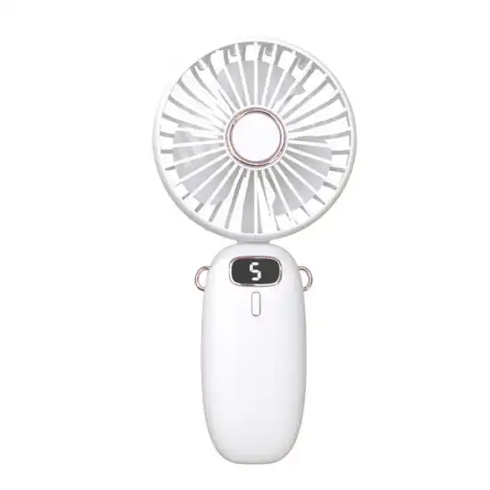 USB Rechargeable Mini Fan: Portable Air Cooler and Table Stand Fan