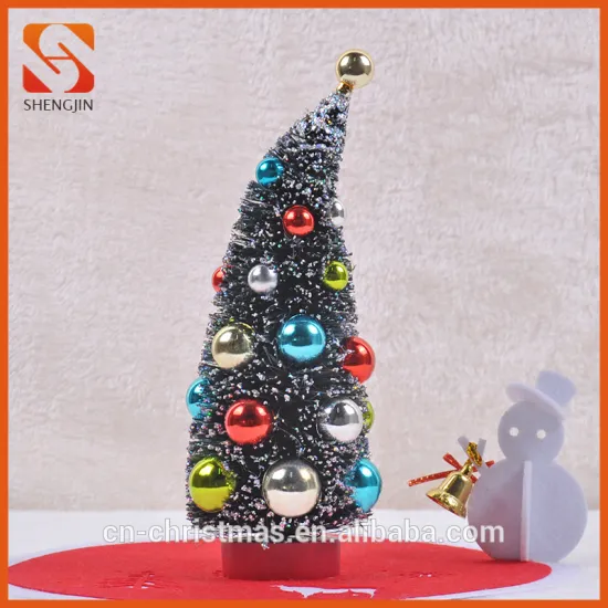 Eco-friendly Christmas Decoration Jute Small Santa tree