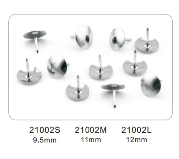 21002 metal drawing pins with 3 sizes