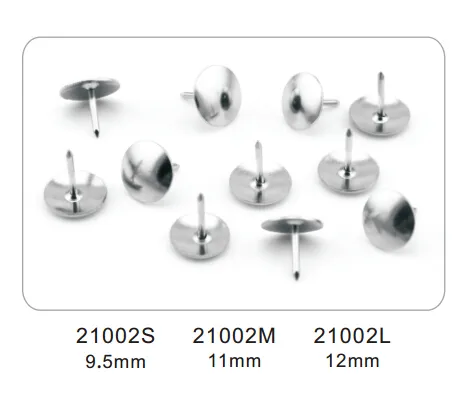 21002 metal drawing pins with 3 sizes