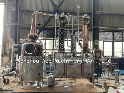 Wholesale Quality Onion Ma Huang Head Distillation Equipment - 4 Inch Distilling Column Towers for Gin and Brandy