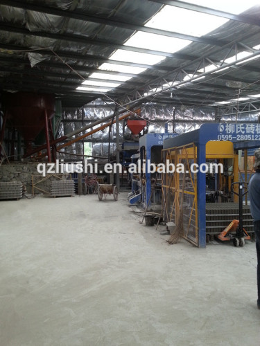 Liushi factory direct sale price concrete cement block vibrated making machine LS10-15