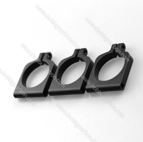 Aluminum clip clamp for landing gear