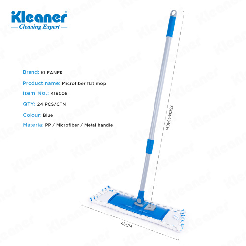 Esfregona plana de microfibra K19008