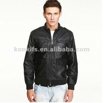 2013 Mens Fashion Leather Jacket