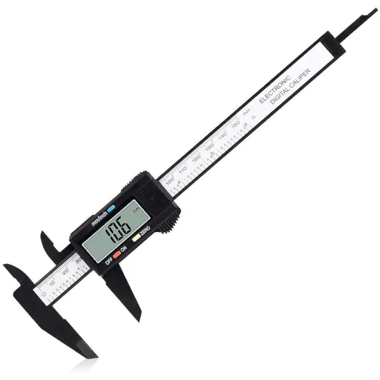 High-Strength Carbon Fiber Digital Vernier Caliper 0-150mm