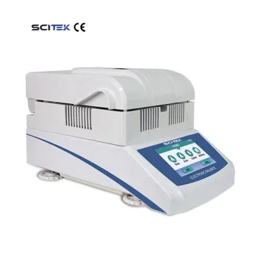 SCITEK Halogen Moisture Analyzer with Aluminum Alloy Base and ABS Shell: Accurate Moisture Measurement Tool