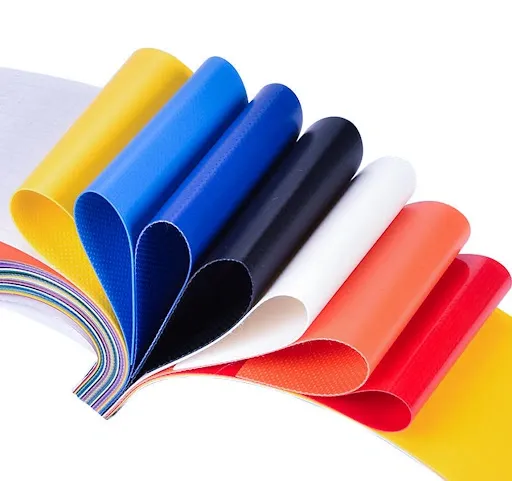 JLM 18oz PVC Coated Sealed Dilative Tarpaulin Vinyl Fabric: High-Quality Waterproof Material for Diverse Applications