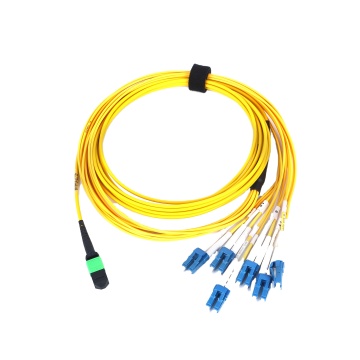 Ftth MPO do LC 12 rdzeni singlemode światłowodowy sznurek