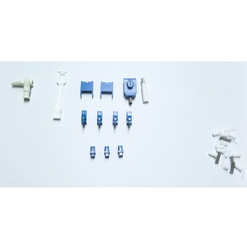 Customizable FTTH Waterproof Fiber Optic Connector Kit (0.2/0.9/2/3/5mm) - ST FC SC APC LC UPC