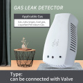 Direktverkauf ab Werk 85 db 220V AC Gasdetektor für LPG Natural Home Security Gasleckdetektor
