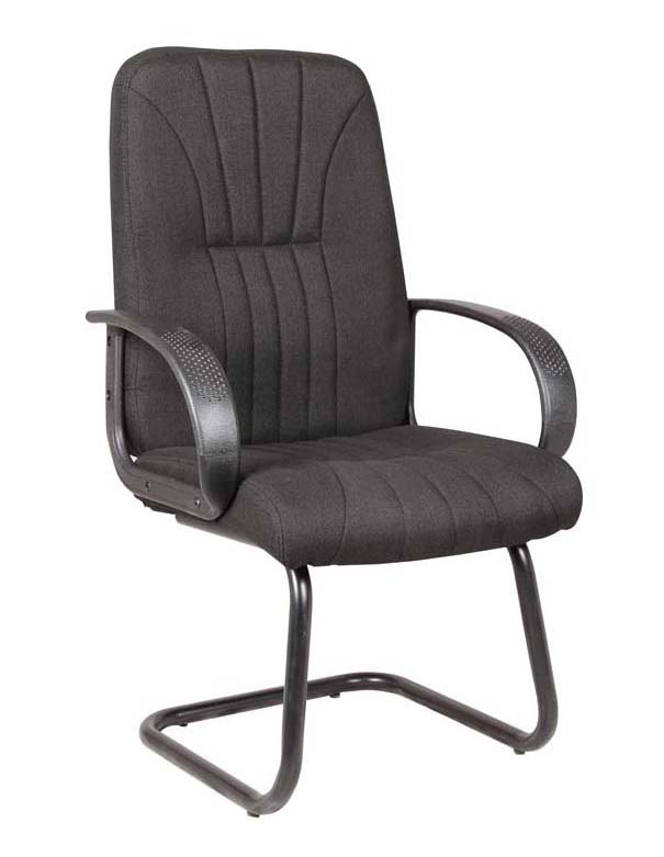 Office Chair With Headrest Aluminum Lumbar Support Design