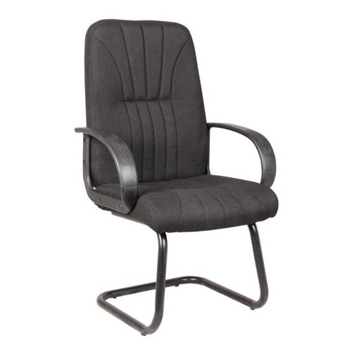 Office Chair With Headrest Aluminum Lumbar Support Design