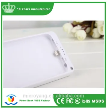 Hot Selling Back Clip Portable Charger backup battery Power Bank for iPhone6/6plus