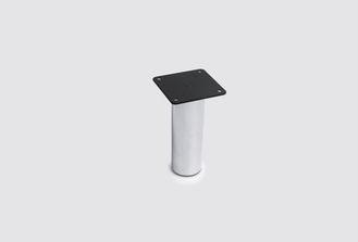 Square Chrome Metal Furniture Legs 30mm diameter for displa