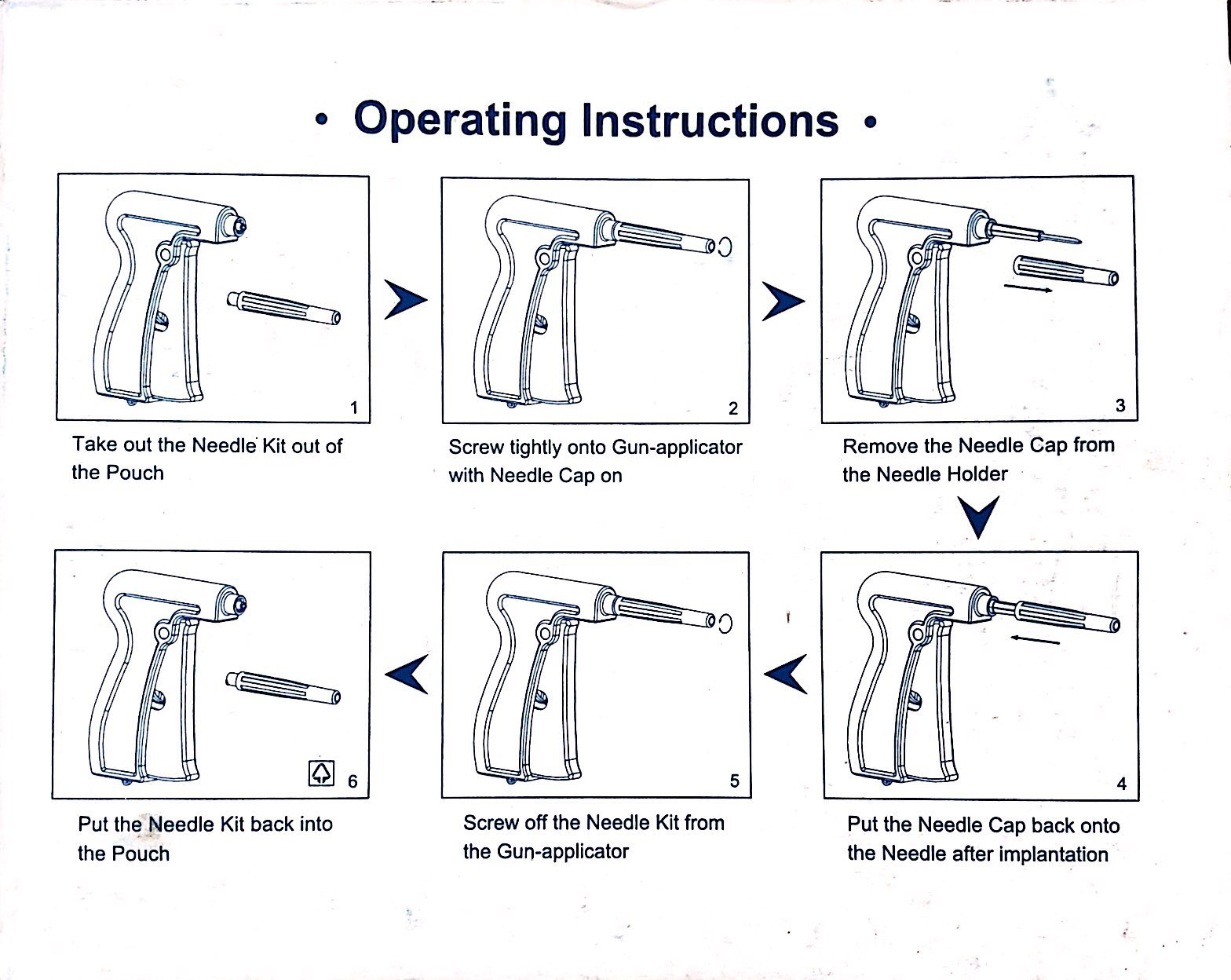 microchip applicator gun