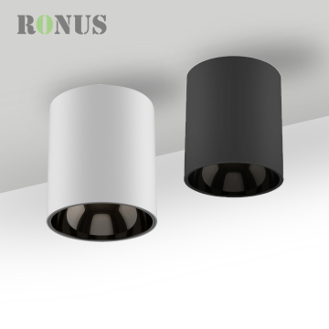IP65 Round Black 10W Down Spot Light