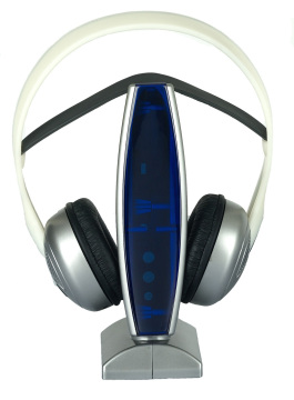 Double frequency wireless headphone