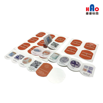 Universal durable folding label
