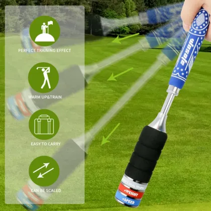 Automatic Spring Retraction Golf Swing Aids