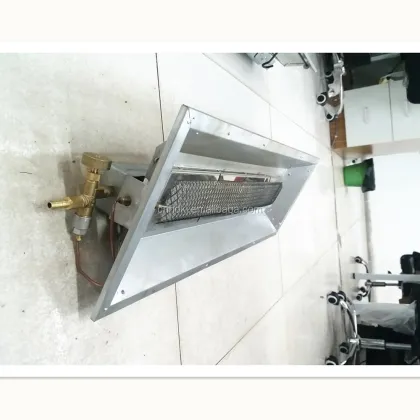 Gas fired infrared patio heaters