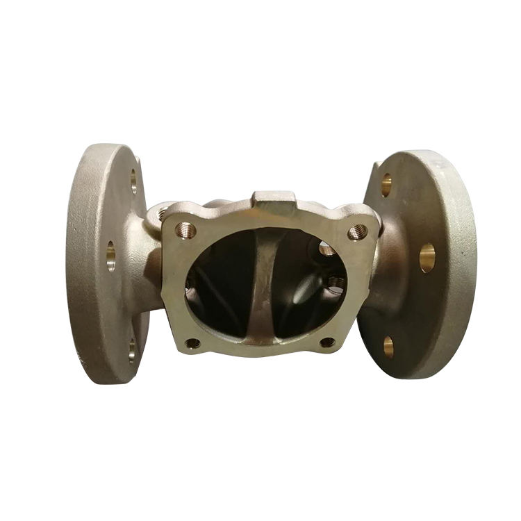 Custom-made bronze casting valve body
