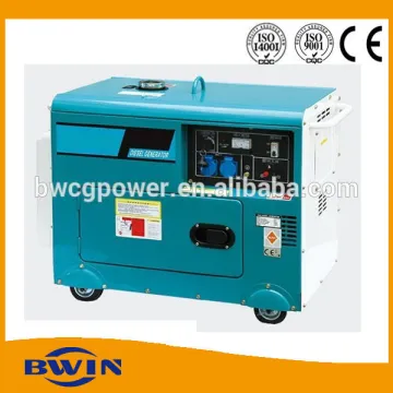 5kw 5kva portable silent power generator