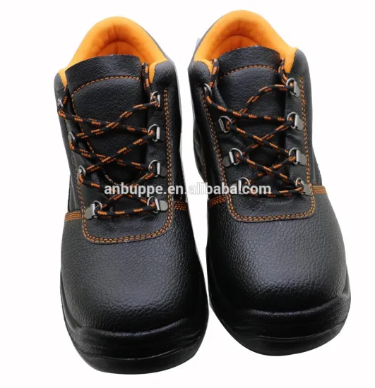 cow split leather pu sole industrial security boots